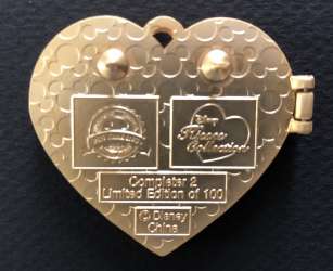 15934 - Disney Kisses Collection - Jack Skellington and Sally Locket Completer Pin - Disneyland Resort alternate image