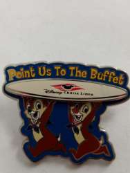 Point Us to the Buffet! - Chip and Dale with Surfboard - DCL