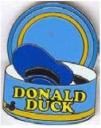 Cast Lanyard Series III - Hat Boxes - Donald - DLR