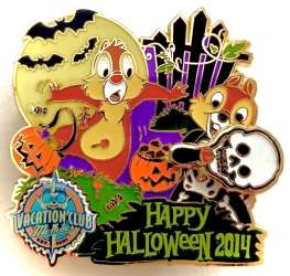 Halloween 2014 - Happy Halloween — Chip and Dale with Skeleton Mask Slider - DVC
