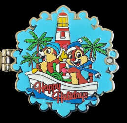 'Resort Holiday Collection 2014: Hinged Snowflakes - Old Key West - Chip &amp; Dale - WDW'