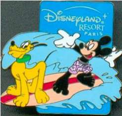 Mickey Mouse Surfing