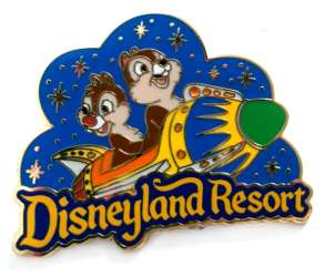 Chip and Dale Riding the Astro Orbitor ONLY