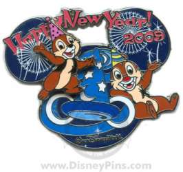 Click to view the Happy New Year 2009 - Chip & Dale details