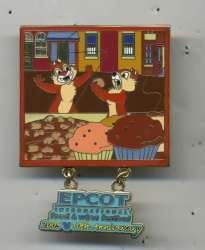 Chip & Dale Having Dessert - Passholder Exclusive