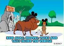 11292 - Wild About Safety Collection - Keep Tusks and Tails Inside the Ride alternate image