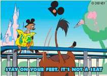 11297 - Wild About Safety Collection - Stay On Your Feet, It's Not A Seat! alternate image