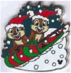 21618 - Cast Lanyard Series IV - Winter Fun Collection - Chip and Dale - Disneyland Resort alternate image