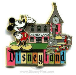 Main Street, U.S.A. Station with Mickey Mouse