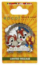 31987 - EPCOT International Food & Wine Festival 2012 - Chip and Dale - Walt Disney World alternate image