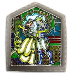 31 - Window to the Magic Series - Beauty and the Beast Stained Glass - Disneyland Resort alternate image