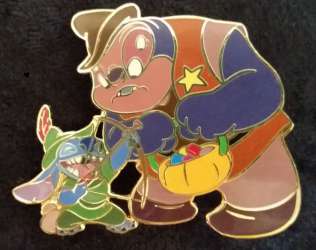1407 - Lilo & Stitch Halloween Costumes - Robin Hood Stitch and Sheriff Jumba - Disney Auctions alternate image