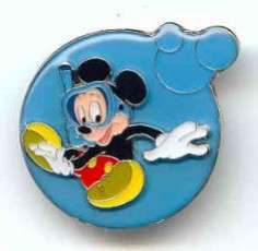 'Pin Trading Under the Sea Pin Event: Pursuit - Mickey Mouse Mickey in a Bubble - DCL'