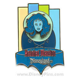 'Attraction Trios - Haunted Mansion - Madame Leota Pin-On-Pin On Table - DLR'