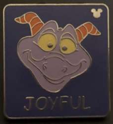 WDW Hidden Mickey Series 2008: Figment Emotions - Joyful - WDW