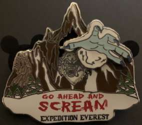 18340 - Expedition Everest - Go Ahead and Scream - Yeti - Walt Disney World alternate image