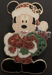25896 - Christmas 2006 - Jewled Santa Mickey alternate image