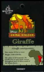 12757 - Animal Kingdom Pin Celebration 2001 - Safari Animals - Giraffe Tower at Sunrise - Walt Disney World alternate image