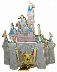 Cast Exclusive Castle Pin Collection - Sleeping Beauty Castle - Partners - Cast Exclusive - Jumbo - WDW