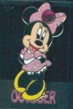 21512 - Minnie Mouse Birthstone Jeweled Bow Collection - October alternate image