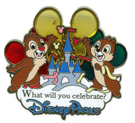 'Disney Visa Card Rewards - Chip and Dale with Balloons - What will you celebrate? - MLT'