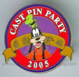 'Cast Pin Parties 2005 - Goofy - Downtown Disney - WDW'