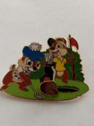 'Characters Playing Golf - Chip &amp; Dale - DSSH'