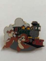 Chip and Dale at Walt Disney World Railroad