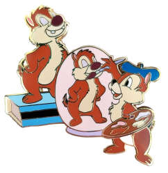 Easter Egg Mystery Pin Set - Chip 'n Dale