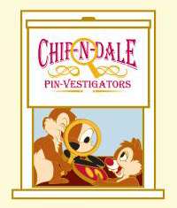 'Trade City, USA - Chip and Dale Pin-Vestigators - WDW'