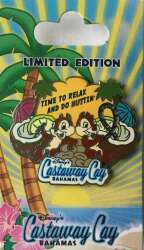 'Castaway Cay - Time To Relax and Do Nuttin' - Chip and Dale - DCL'