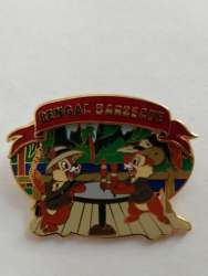 32546 - Chip 'n Dale Dining Pin - Bengal Barbecue - Walt Disney Imagineering alternate image