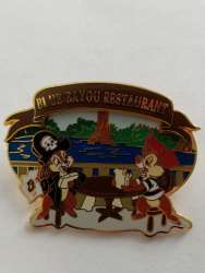 32548 - Chip 'n Dale Dining Pin - Blue Bayou Restaurant - Walt Disney Imagineering alternate image
