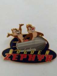 Chip and Dale on the Golden Zephyr