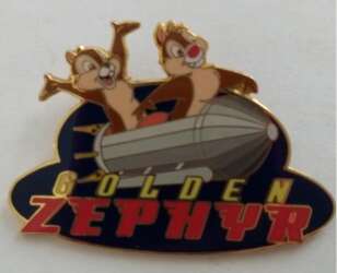 Chip and Dale on the Golden Zephyr