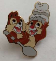 '(PTD) Pin Trader's Delight Series - Chip and Dale with Spoon - DSSH'