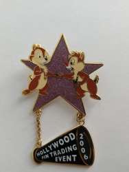 Hollywood pin trading event - Chip and Dale - DSSH