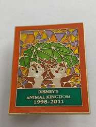 32609 - Walt Disney World 40th Anniversary Stained Glass Passholder Series - Disney's Animal Kingdom 1998-2011 - Walt Disney World alternate image