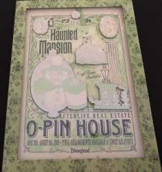 9354 - Haunted Mansion O'Pin House - Easel Boxed Set - Disneyland Resort alternate image