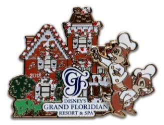 32655 - Gingerbread House Collection 2012 - Grand Floridian - Chip and Dale - Walt Disney World alternate image