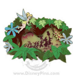 'Featured Artist Collection - Josh Holtsclaw - Tinker Bell and Lost Boys Following The Leader - DLR'