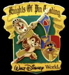 Knights of Pin Trading - Chip and Dale - WDW