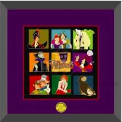 5121 - A Family Pin Gathering 2004 - Extra-Large Frame Set - Disney Villains - Walt Disney World alternate image