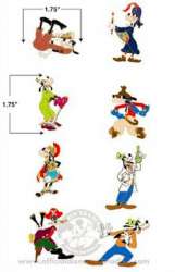 A Family Pin Gathering 2004 - Extra-Large Frame Set - Goofy Family Tree - WDW