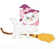 22337 - Witch Cats on Brooms Collection - Marie - Disney Studio Store Hollywood / Soda Fountain alternate image