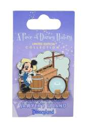 'Piece of Disney History (DLR) - Mickey Mouse Rafts to Tom Sawyer's Island - DLR'