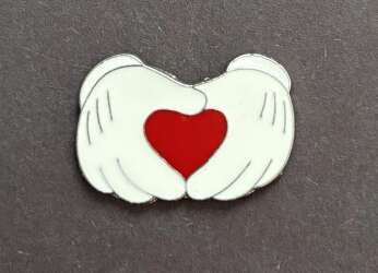 Mickey Mouse Claddagh Hands with Heart
