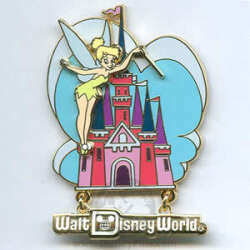 33135 - Retro Walt Disney World Resort Collection - Tinker Bell Walt Disney World Castle - Walt Disney World alternate image