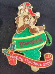 33179 - 2006 Happy Holidays Ornament Collection - Chip and Dale - Disneyland Resort alternate image