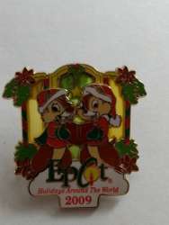 33188 - EPCOT Holidays Around the World 2009 - Chip & Dale (DVC Exclusive) - Walt Disney World alternate image